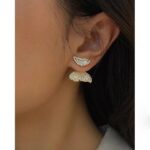 2 Elegant Ear Rings | Wedding and Occasions | Gift item