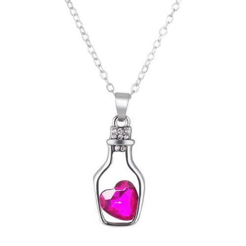Cute Drift Bottle Shaped Pendant for Women & Girls