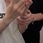 2PCS Matching Heart Bracelets for Couples Long Distance